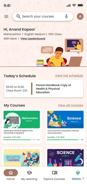 DIKSHA Courses iPhone screenshot 3