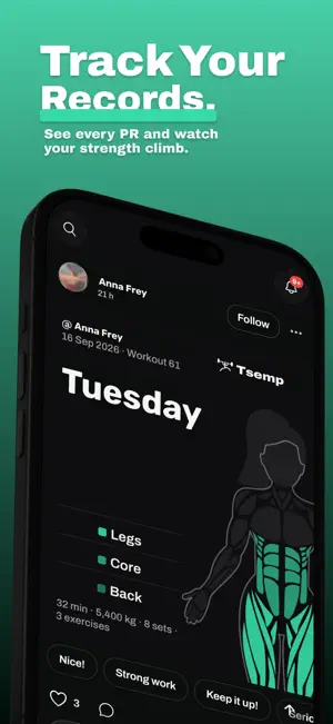 Tsemp: Workout Coach screenshot 3