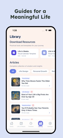 Lifev - Life In Weeks Screenshot 6 of 10