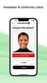 Smartphone iD - Passport photo screenshot