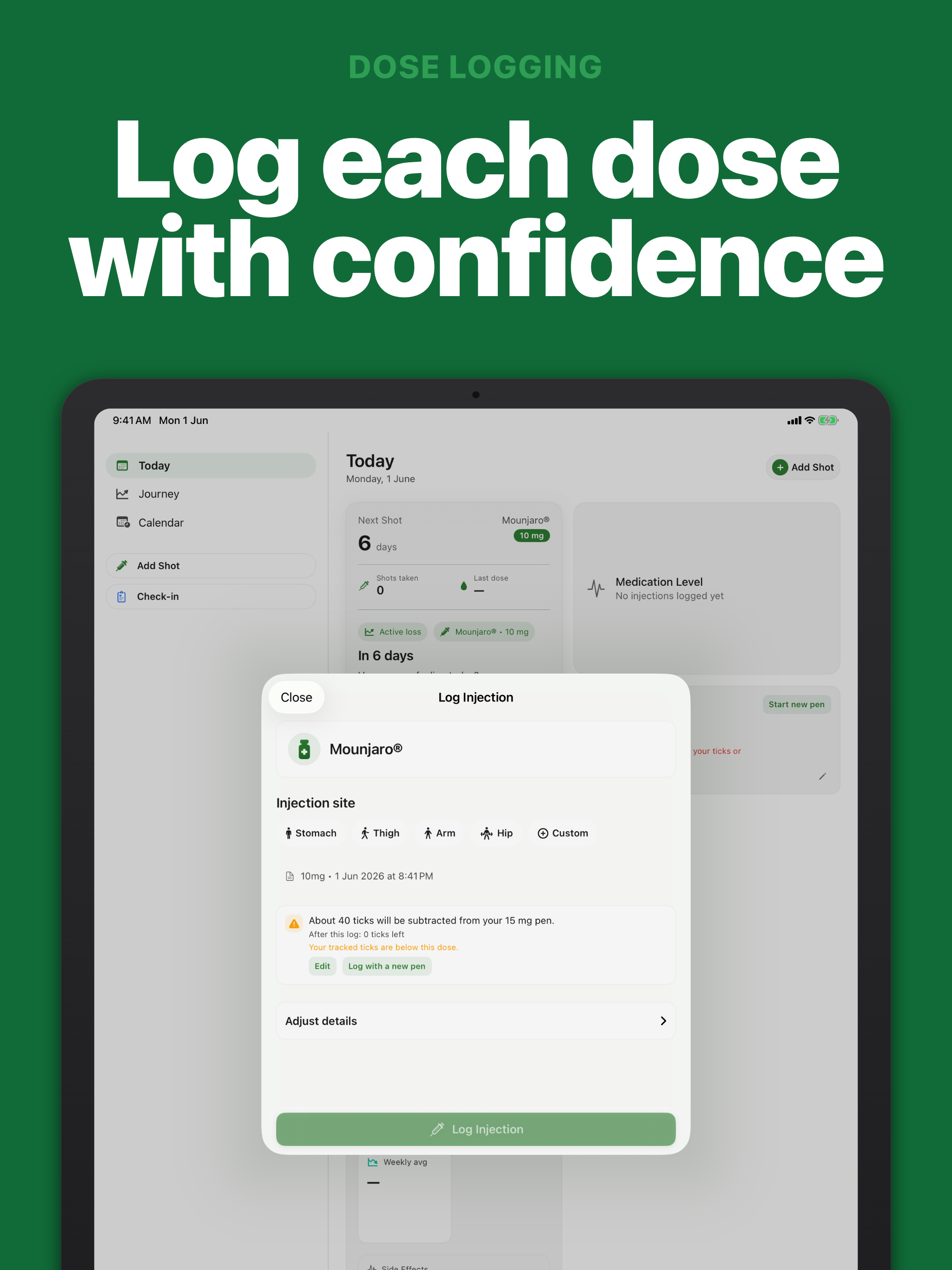 Mounjari - Wegovy Tracker screenshot 8