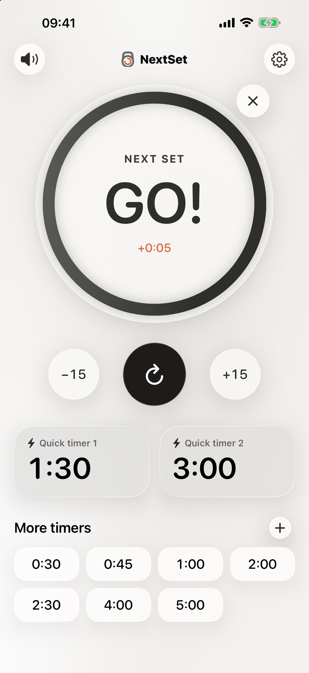 Screenshot 4 of NextSet - Simple Rest Timer
