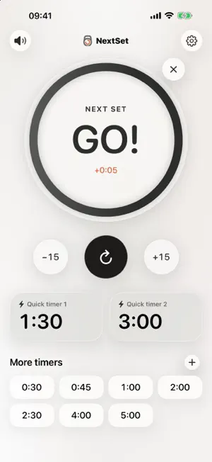 NextSet - Simple Rest Timer screenshot 4