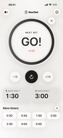 NextSet - Simple Rest Timer screenshot 4