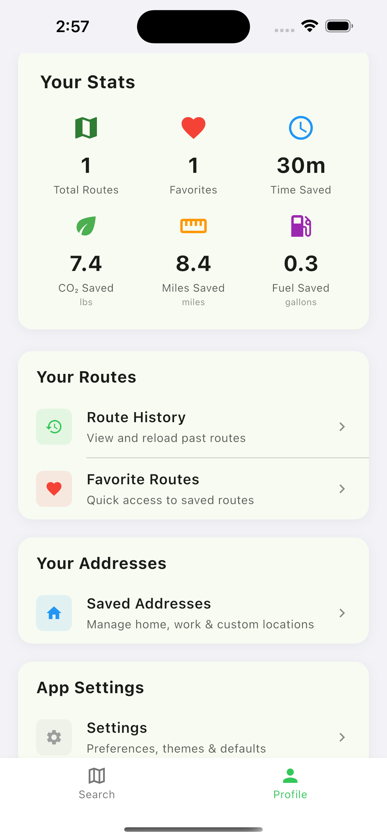 DriveLess: Route Planner screenshot 5
