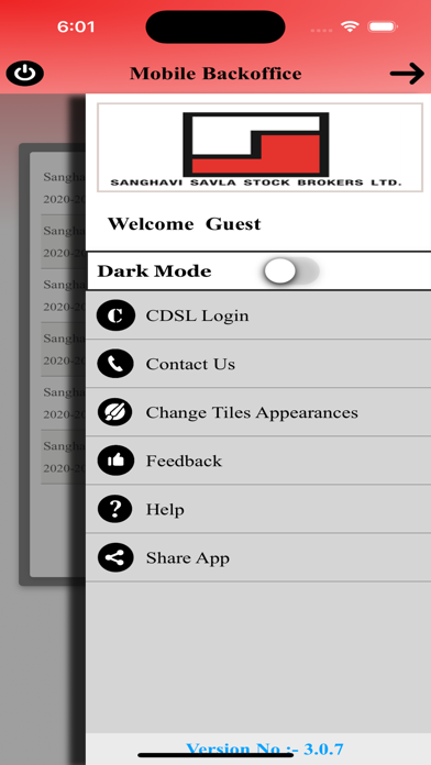 SANBRO Backoffice Screenshot