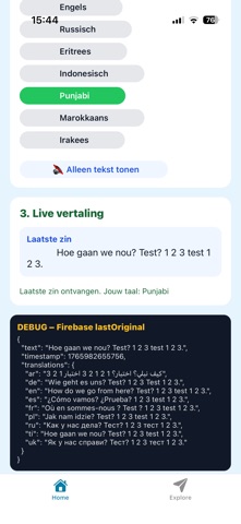 Mijoka Taal Cursist App screenshot