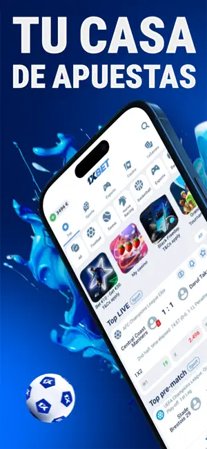 1xBet ― Apuestas Deportivas ES iPhone screenshot 1