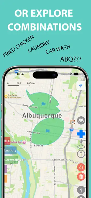 Map Across: Multiple Places screenshot 3