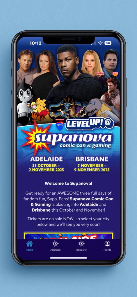 Supanova Comic Con & Gaming - Entertainment App | MWM