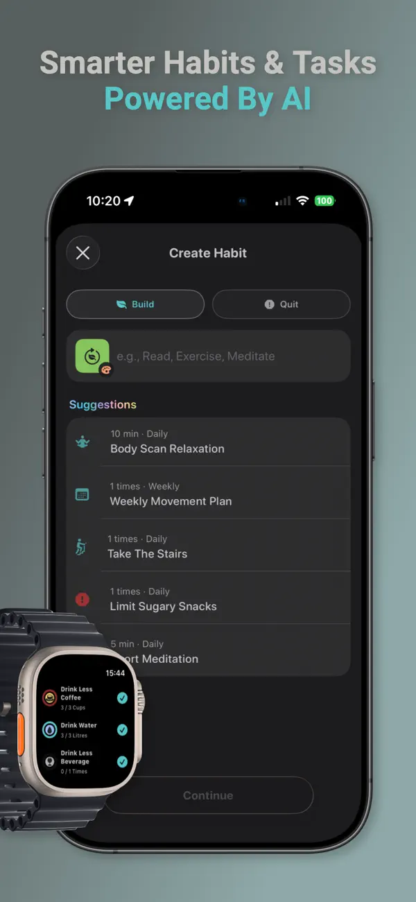 #3. Habit Tracker - Habtik (iOS) By: Vanhux UG
