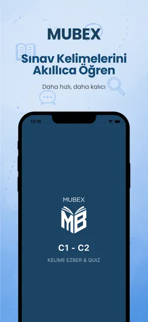 Mubex 2026 C1-C2 Kelime Ezber screenshot 1