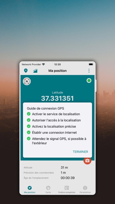 Screenshot #3 pour Mes Coordonées GPS