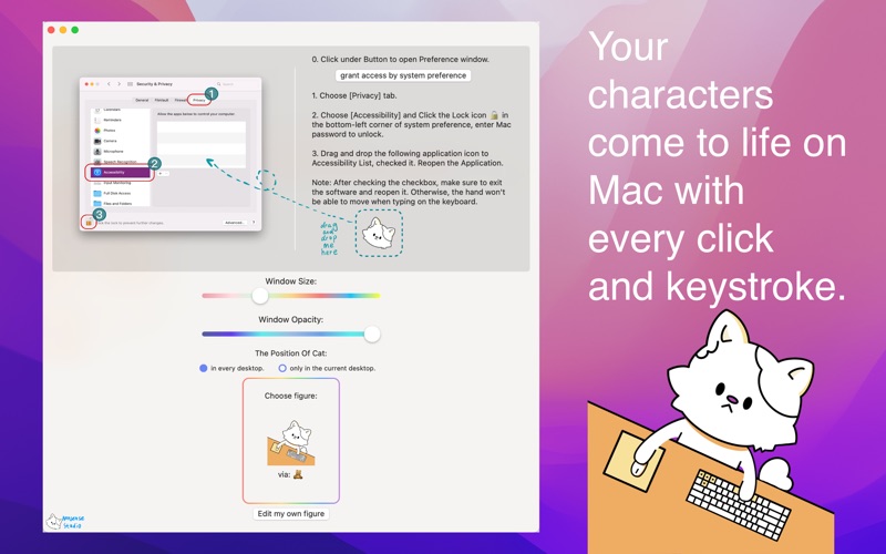 UPet - Keyboard Tracker app screenshot