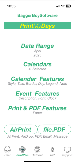 PrintMyDays Screenshot 7 of 10
