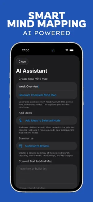 Mind Map AI - MapThese screenshot 2
