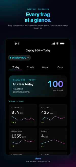 Acro Reef: Tank Tracker screenshot 3