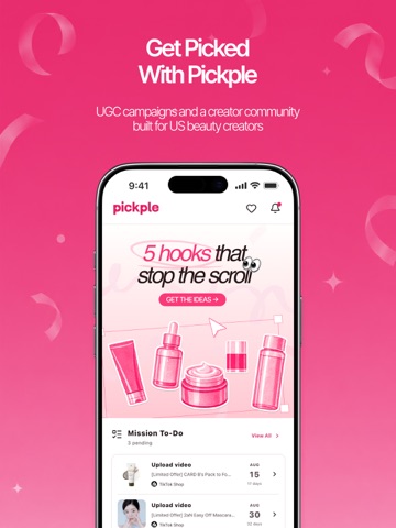 Pickple iPad screenshot