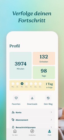 7Mind: Meditation und Schlaf iPhone screenshot 6