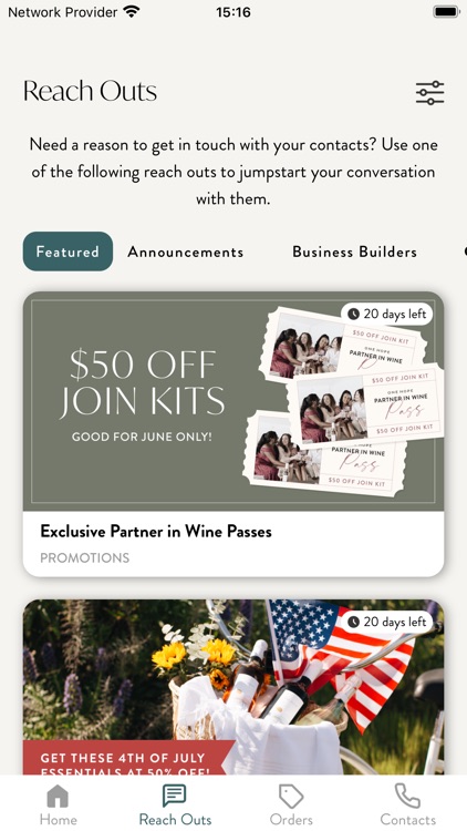 ONEHOPE: Wine Rep Back Office screenshot-3