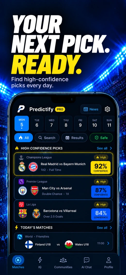 Predictify: Football AI screenshot 2