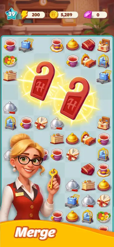 Hotel Legacy: Merge Game screenshot 2 of 6