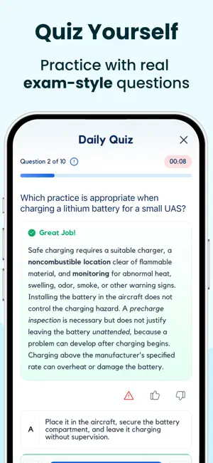 FAA PART 107 Exam Prep Prepia screenshot 2