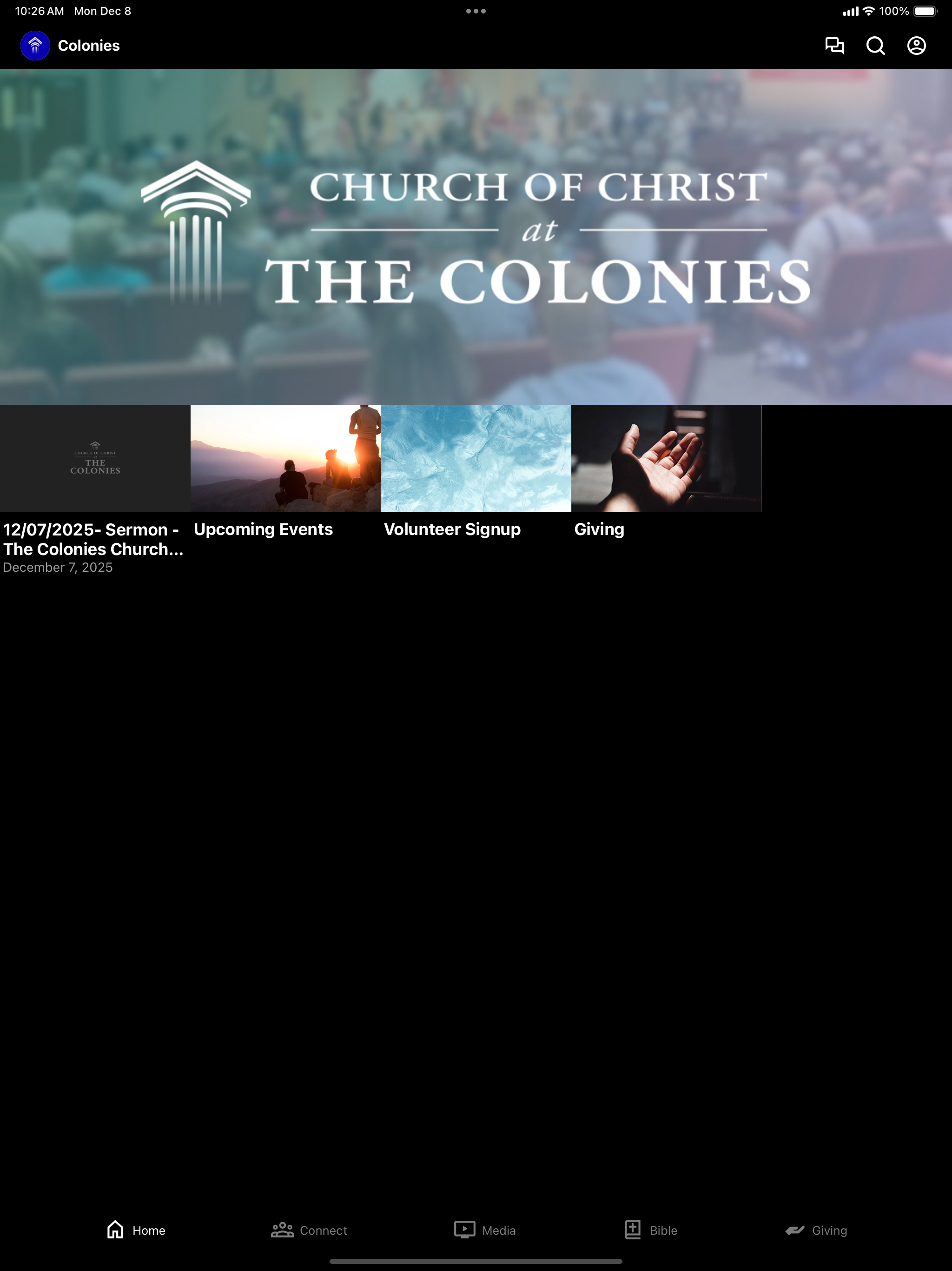 Church of Christ at Colonies screenshot 4