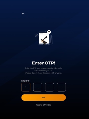 CashKey iPad screenshot
