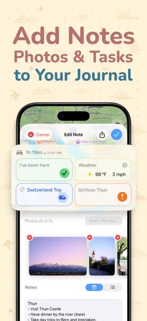 Pyxis: Travel Journal & Map screenshot 4