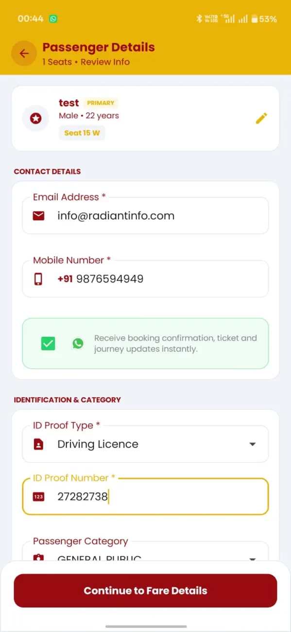 Screenshot #3 pour TNSTC