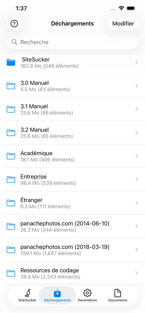 Screenshot #2 pour SiteSucker