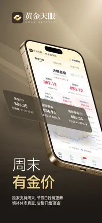 黄金天眼-周末有金价 screenshot 1