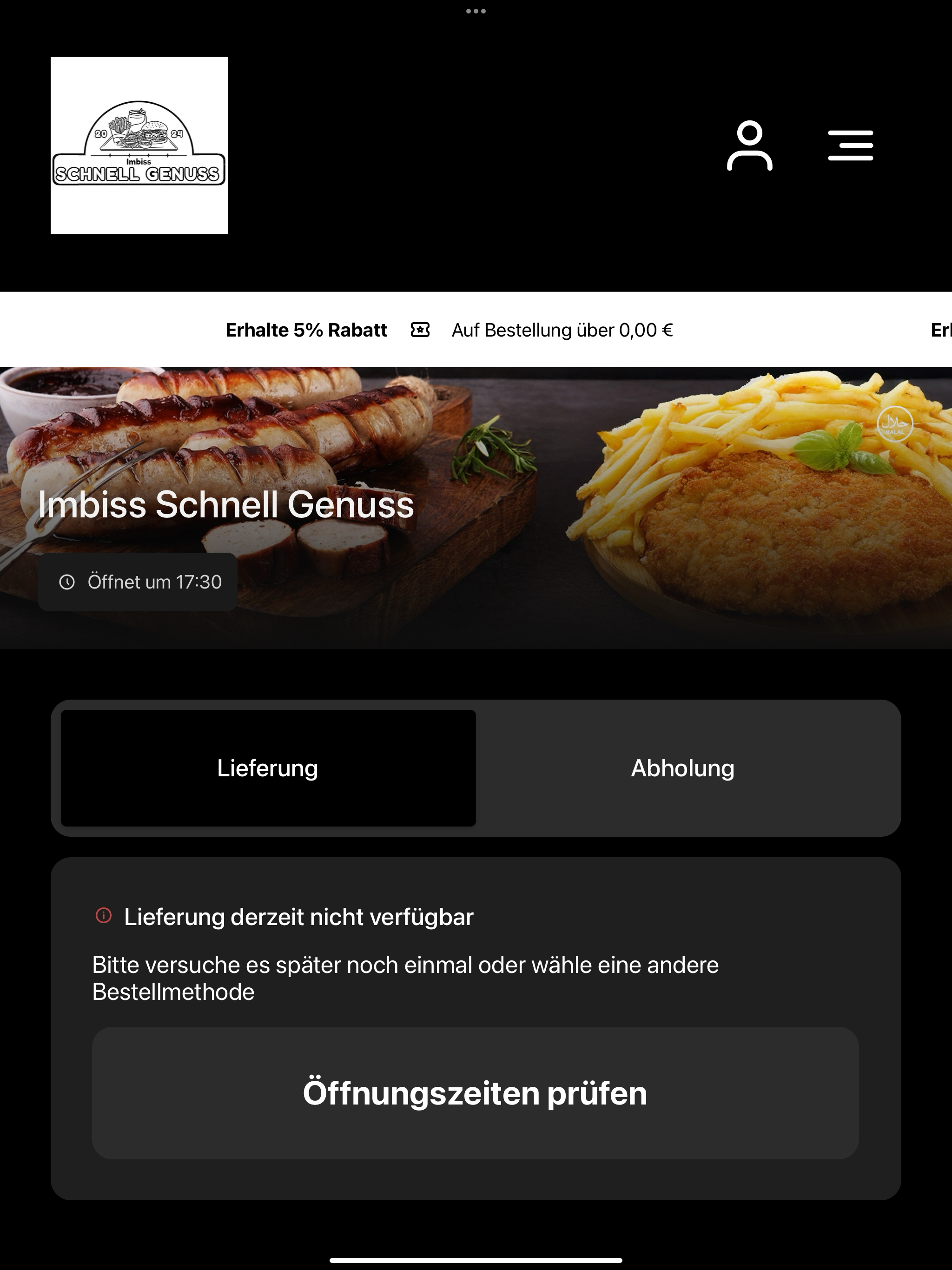 Imbiss Schnell Genuss