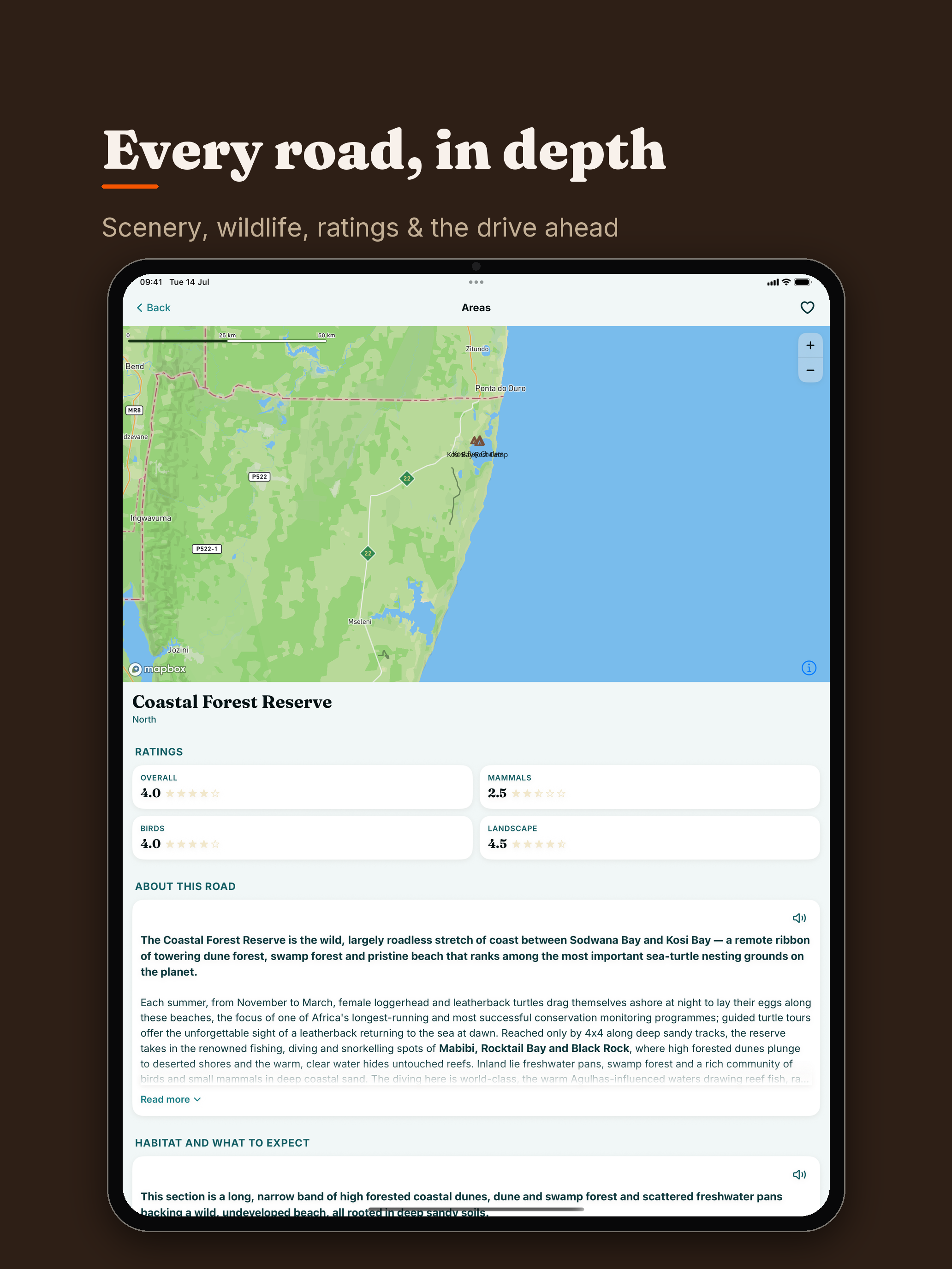iSimangaliso Safari: Map screenshot 15