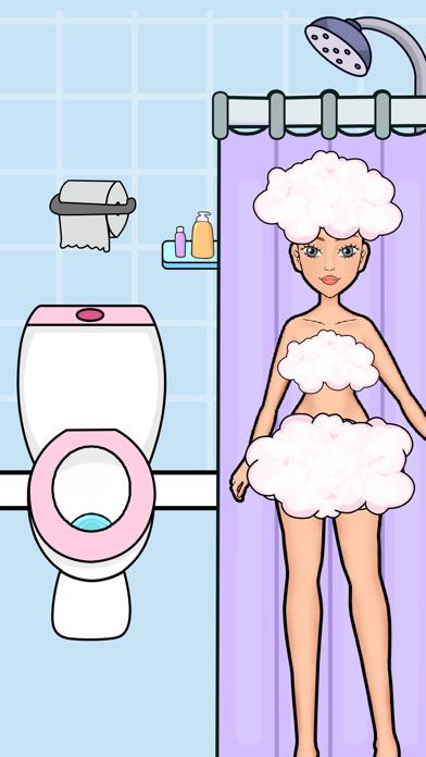 Paper Art Doll Fashion Games Screenshot