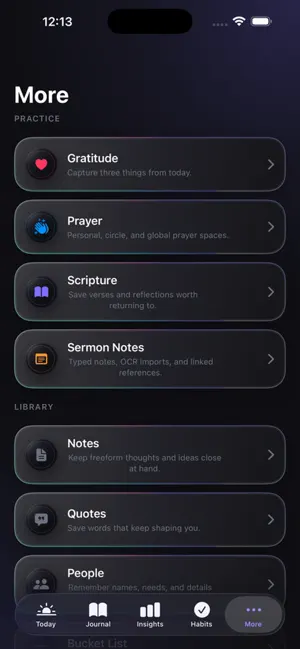 Selah - Journal screenshot 3