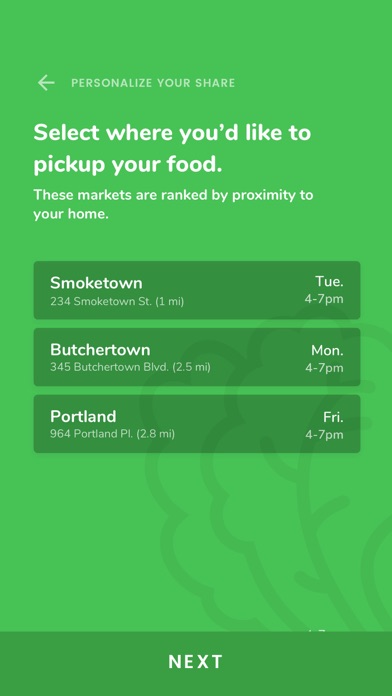 New Roots Fresh Stop Markets Screenshot