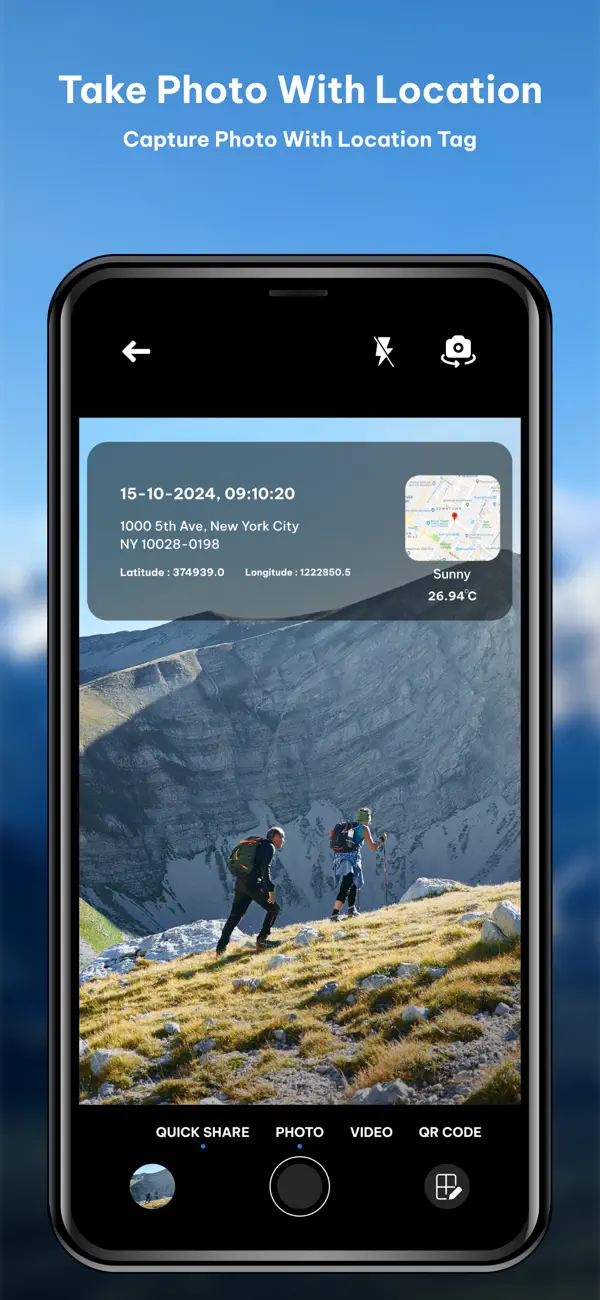 Screenshot #2 pour GPS Map Camera With Location