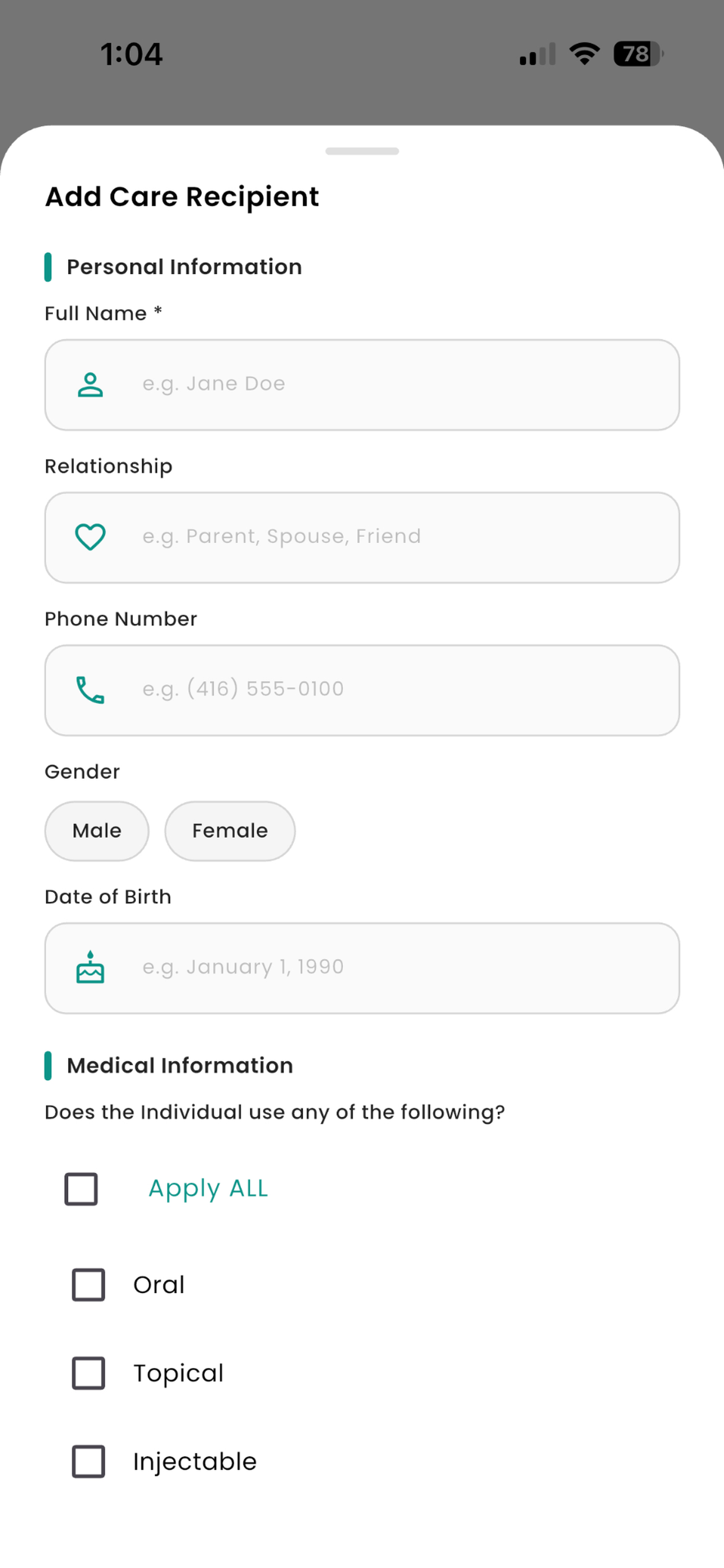 Caredara screenshot 6