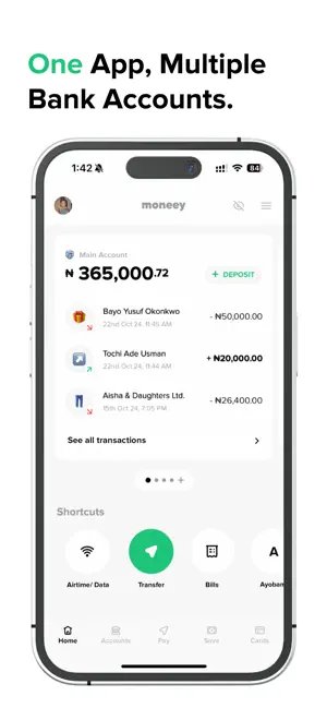 Moneey App: Better Than A Bank screenshot 1
