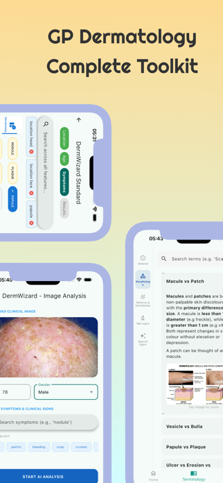 DermWizard: GP Dermatology Kit Screenshot 1 of 9