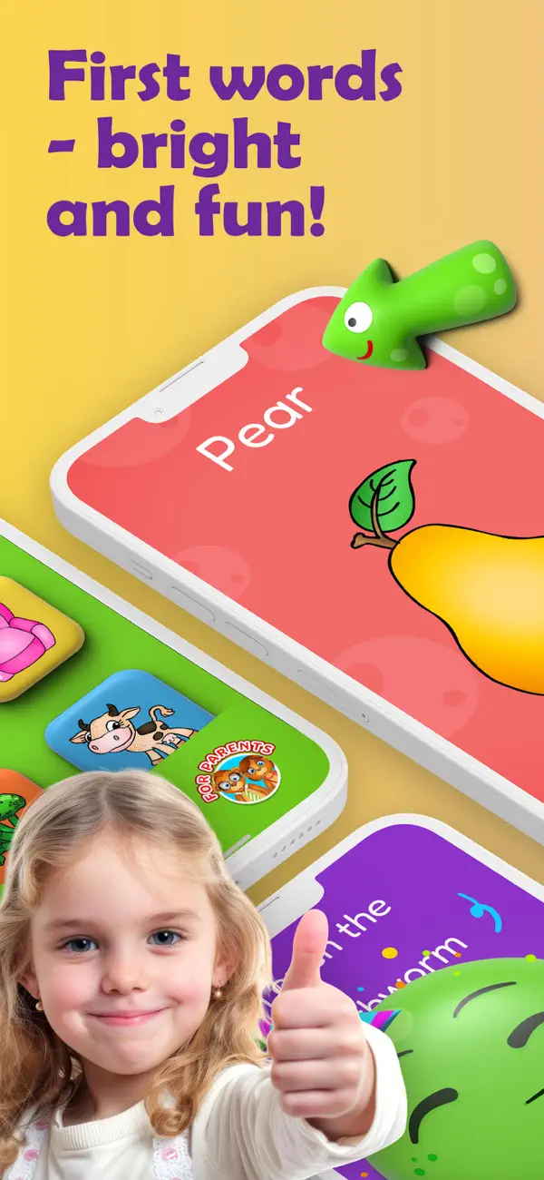 Screenshot #2 pour 123 Fun FLASHCARDS Games