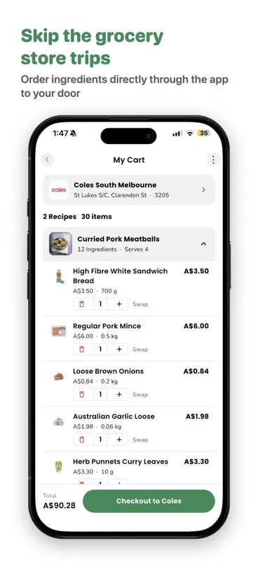 Chef Ready: Recipes & Grocery screenshot 3 of 9