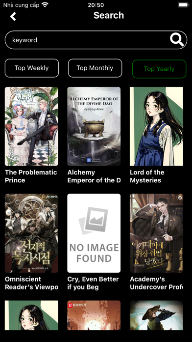 Novels Buddy - Top Novels App Screenshot