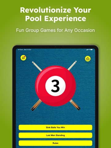 Kelly Pool: Fun Group Games iPad screenshot