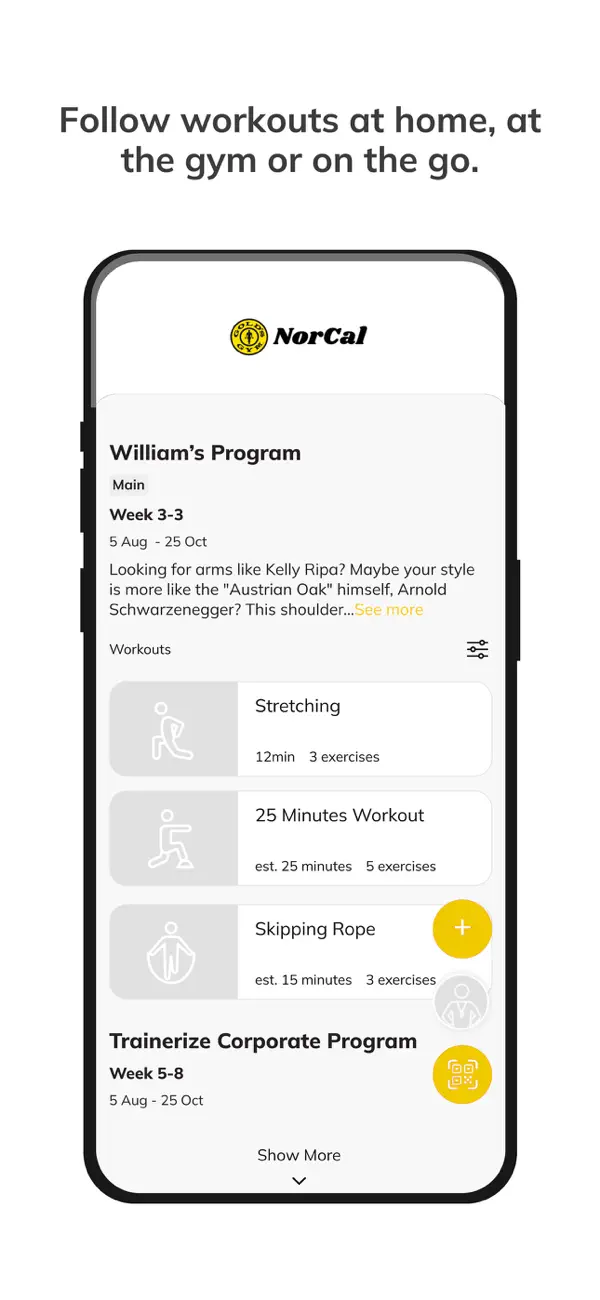Screenshot #3 pour Golds Gym NorCal