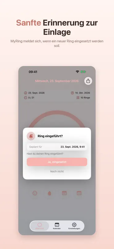 MyRing - Verhütungsring screenshot 4 of 9