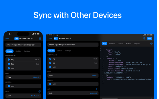 ‎HTTPBot: API & HTTP Client Screenshot
