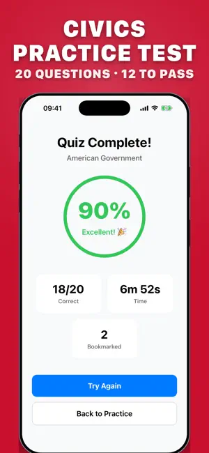 US Citizenship Test 2026 App screenshot 4